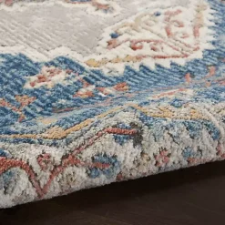 Kirklands Home Ivory Antique Diamond Medallion Runner, 2x7 Sale