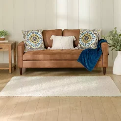 Kirklands Home Boucle Area Rug, 4x6 Ivory Hot