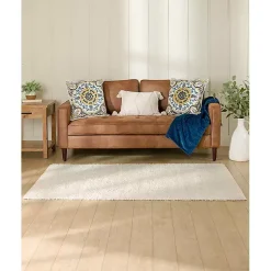 Kirklands Home Boucle Area Rug, 4x6 Ivory Hot