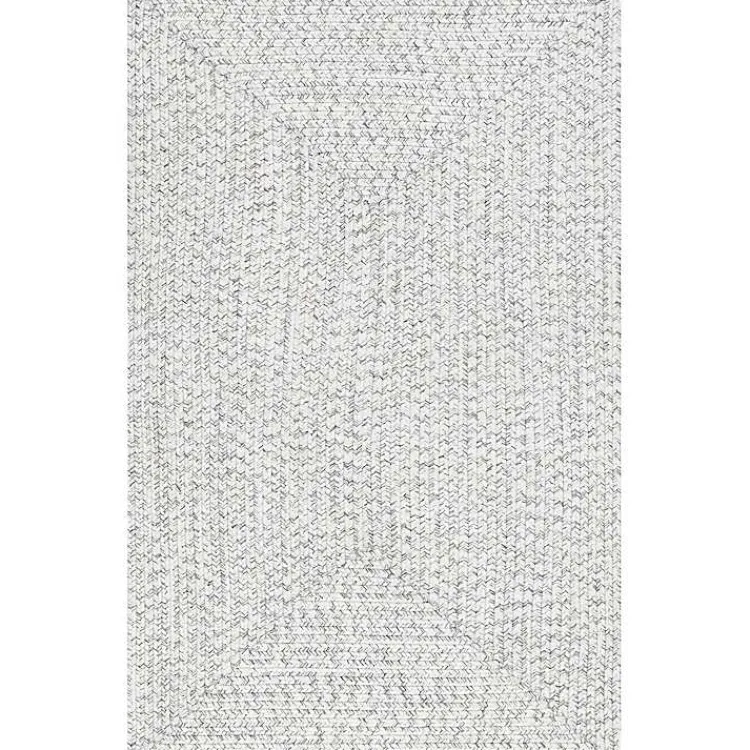 Kirklands Home Braided Lefebvre Area Rug, 12x15 Ivory New