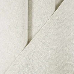 Kirklands Home Burlap Knotted Curtain Panel Set, 120 in. Ivory Sale