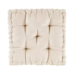 Poufs & Floor Cushions>Kirklands Home Chenille Floor Cushion Ivory