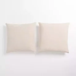 Pillows>Kirklands Home Chenille Pillows, Set of 2 Ivory