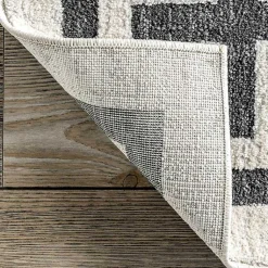 Kirklands Home Ivory Classic Border Area Rug, 5x7 Best
