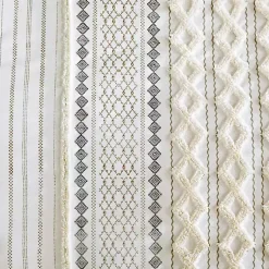 Kirklands Home Cotton Tufted Full/Queen 3-pc. Comforter Set Ivory