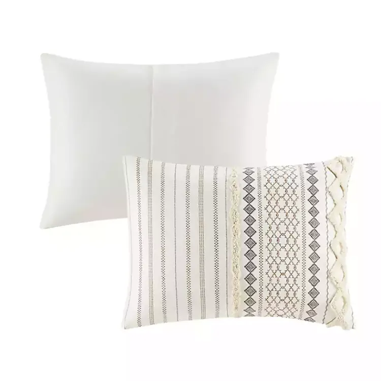 Kirklands Home Cotton Tufted King 3-pc. Comforter Set Ivory Sale