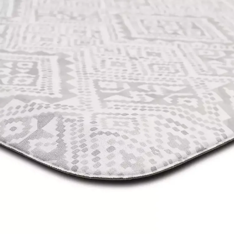 Kirklands Home Cushioned Kitchen Mat Ivory Hot
