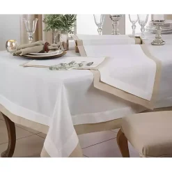Kirklands Home Double Layered Placemats, Set of 4 Ivory Outlet