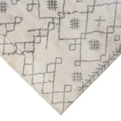 Kirklands Home Geometric Area Rug, 8x10 Ivory Best