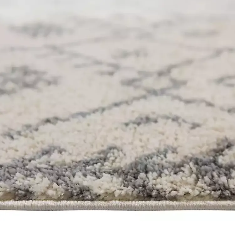 Kirklands Home Geometric Area Rug, 8x10 Ivory Best