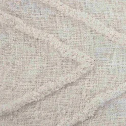 Kirklands Home Geometric Queen Coverlet Ivory Discount
