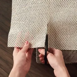 Kirklands Home Gridlock Non-Slip Rug Pad, 3x5 Ivory Clearance