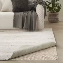 Kirklands Home Gridlock Non-Slip Rug Pad, 9x12 Ivory Hot