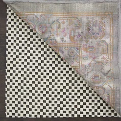 Kirklands Home Gridlock Non-Slip Rug Pad, 9x12 Ivory Hot