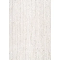 Kirklands Home Hand Woven Rigo Jute Area Rug, 9x12 Ivory Outlet