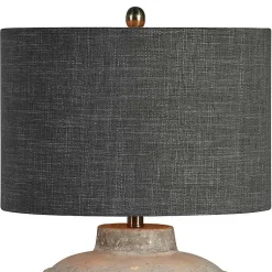 Kirklands Home Ivory Hobnail Table Lamp Gray Clearance