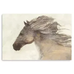 Kirklands Home Ivory Into the Wind Canvas Art Print, 60x40 in. Hot
