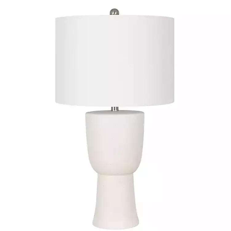 Kirklands Home Ivory Maddie Table Lamps, Set of 2 White Hot