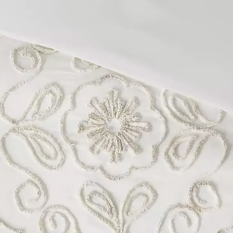 Kirklands Home Medallion Full/Queen 3-pc. Comforter Set Ivory New