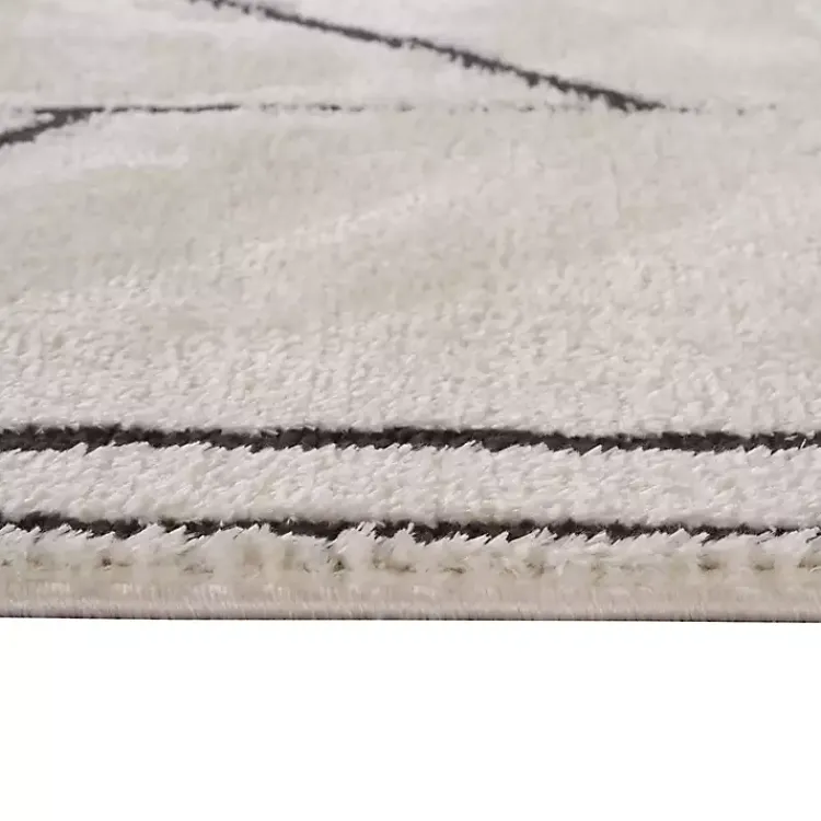 Kirklands Home Ivory Moroccan Area Rug, 7x9
