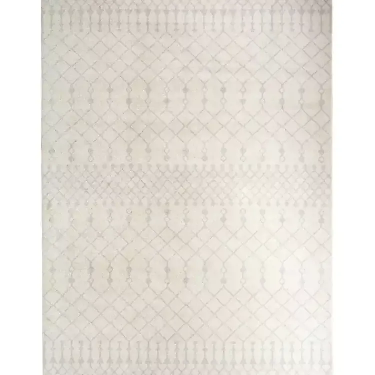 Kirklands Home Moroccan Washable Area Rug, 9x12 Ivory Best