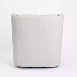Kirklands Home Nailhead Wingback Swivel Accent Chair Ivory Sale