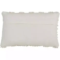 Pillows>Kirklands Home Ivory Nubby Decorative Lumbar Pillow White