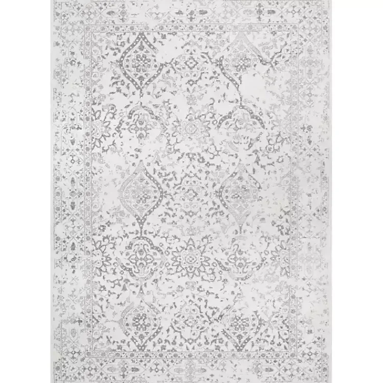 Kirklands Home Ivory Odell Vintage Accent Rug Best