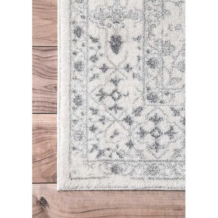 Kirklands Home Ivory Odell Vintage Accent Rug Best