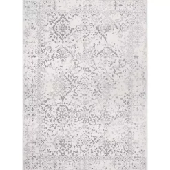 Kirklands Home Ivory Odell Vintage Area Rug, 5x7 Outlet