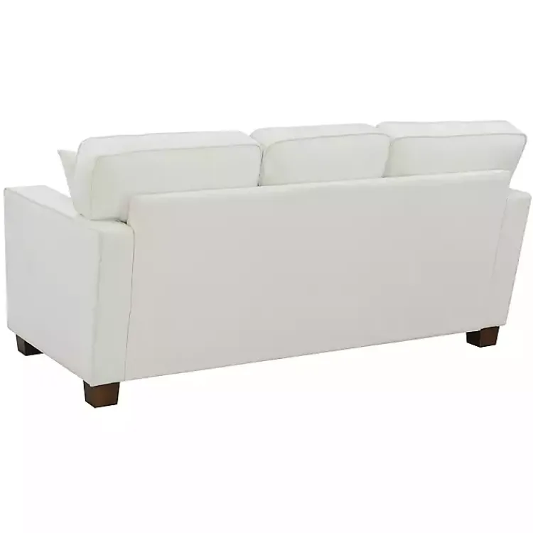 Kirklands Home Ivory Rutledge Sofa White Sale