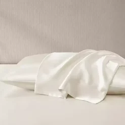 Kirklands Home Satin King 2-pc. Pillow Case Set Ivory Clearance