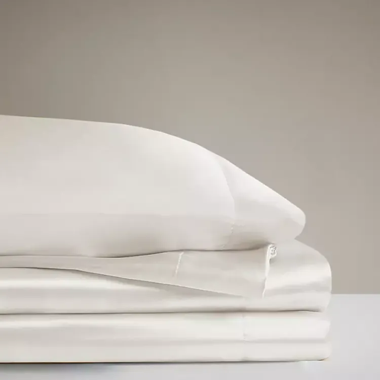Kirklands Home Satin 6-pc. King Sheet Set Ivory Online