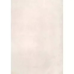 Kirklands Home Shag Washable Area Rug, 8x10 Ivory Sale