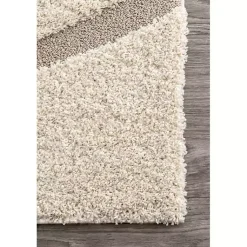 Kirklands Home Ivory Swirl Carolyn Area Rug, 5x8 Online