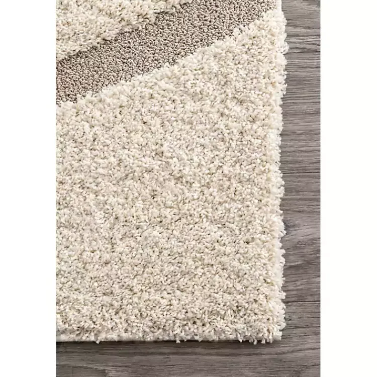 Kirklands Home Ivory Swirl Carolyn Area Rug, 5x8 Online