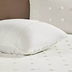 Kirklands Home Tufted Cotton 7-pc. Full/Queen Duvet Set Ivory Clearance