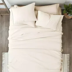 Kirklands Home Ultra Soft 6-pc. California King Sheet Set Ivory Outlet