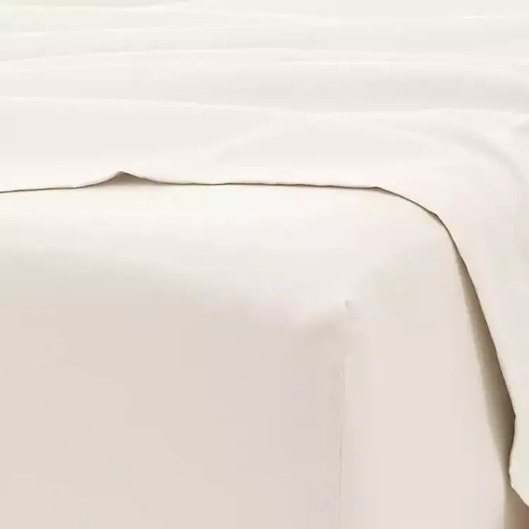 Kirklands Home Ultra Soft 6-pc. Queen Sheet Set Ivory Clearance