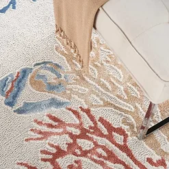 Kirklands Home Ivory Underwater Paradise Area Rug, 7x9 Discount