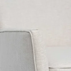 Kirklands Home Upholstered Armchair Ivory Sale