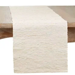 Kirklands Home Water Hyacinth Table Runner Ivory Online