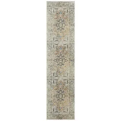 Kirklands Home Wilcox Medallion Runner, 2x8 Ivory Hot