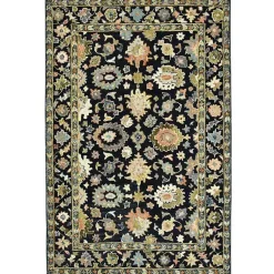 Kirklands Home Jackson Black Hand-Tufted Area Rug, 5x7 Sale