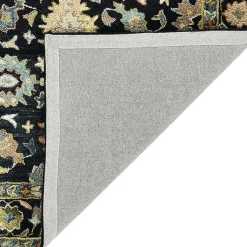 Kirklands Home Jackson Black Hand-Tufted Area Rug, 5x7 Sale