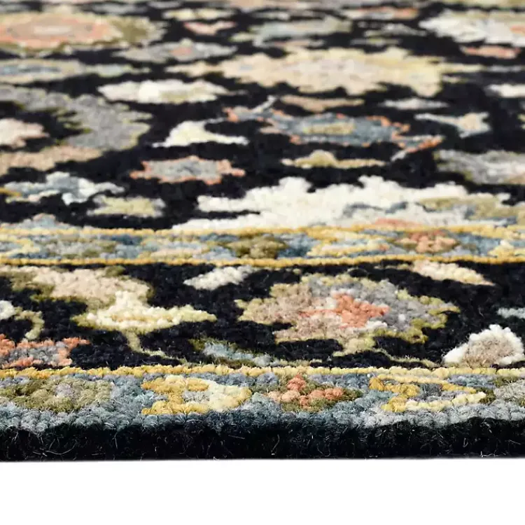 Kirklands Home Jackson Black Hand-Tufted Area Rug, 5x7 Sale