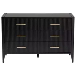 Kirklands Home James 6-Drawer Dresser Black Online