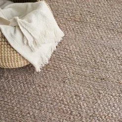 Kirklands Home Jaxon Natural Jute Area Rug, 8x10 Gray Outlet
