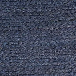 Kirklands Home Jaxon Navy Natural Jute Area Rug, 5x7 Blue New