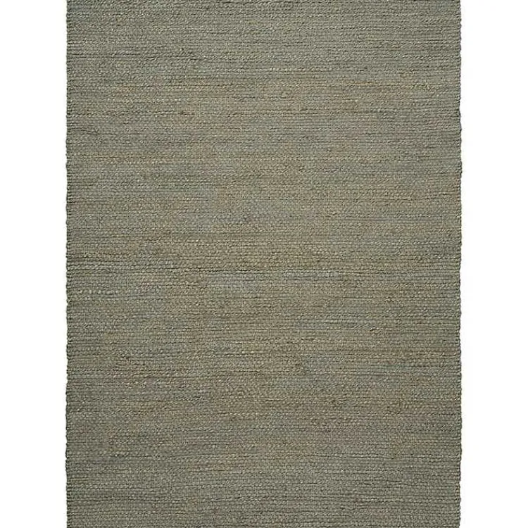 Kirklands Home Jaxon Sage Natural Jute Area Rug, 8x10 Green Hot